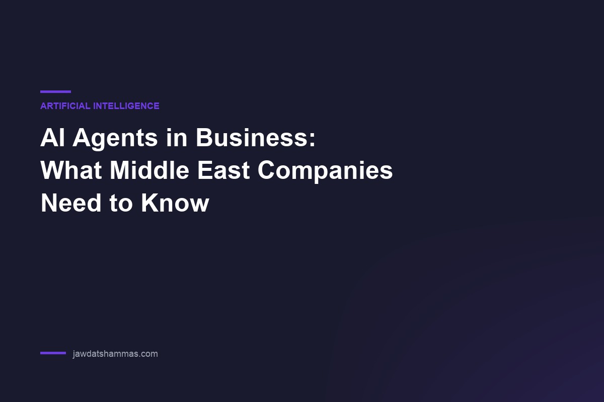 AI agents transforming business operations in the Middle East