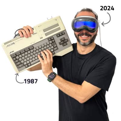 Jawdat Shammas — from programming on MSX in 1987 to Apple Vision Pro in 2024, nearly four decades at the forefront of technology